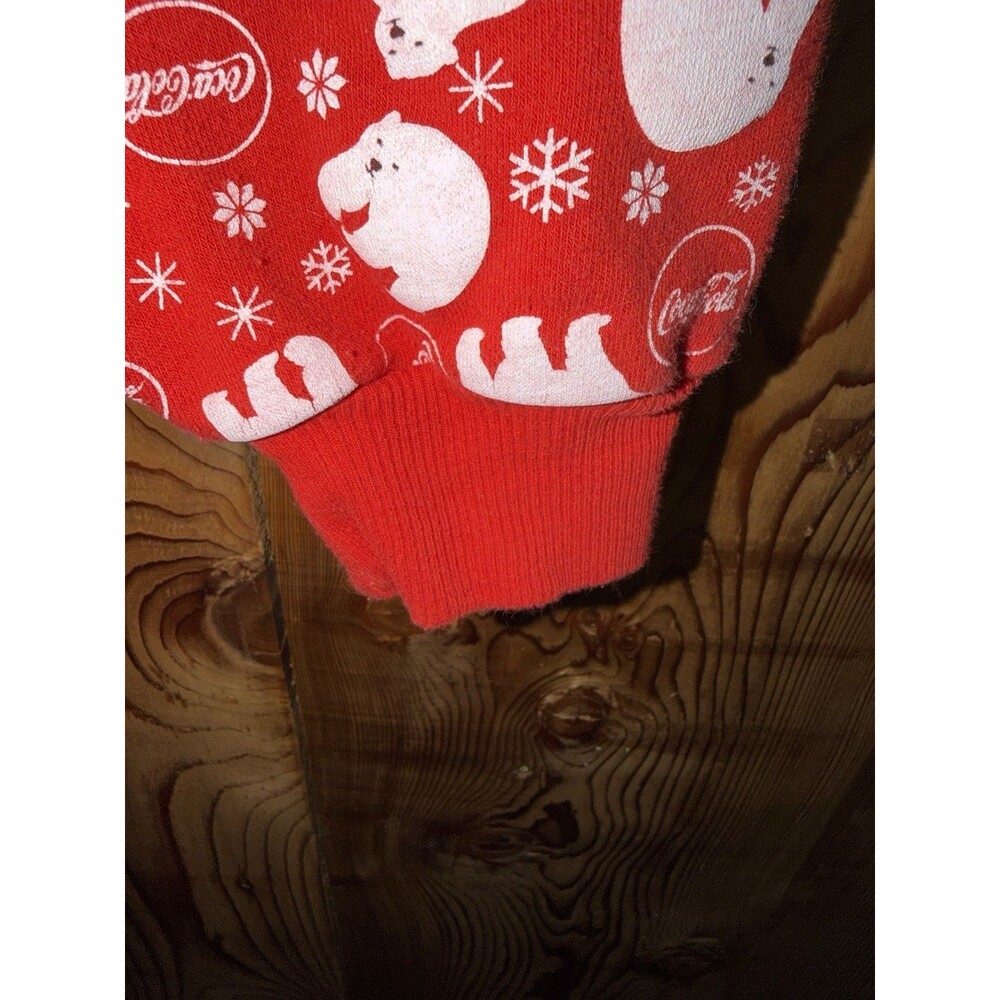 WILDFOX Coca-Cola Winter Coke FIFI Crewneck Sweatshirt~Size L - Picture 5 of 6